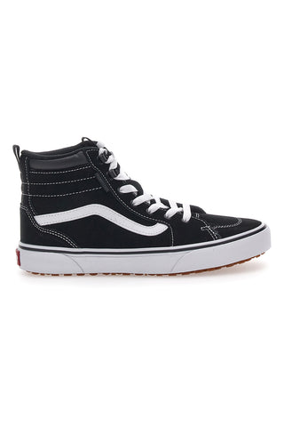 Črni in beli superge Mid Cut Vans Filmore Hi Van