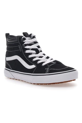 Črni in beli superge Mid Cut Vans Filmore Hi Van