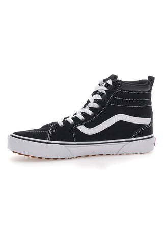 Črni in beli superge Mid Cut Vans Filmore Hi Van