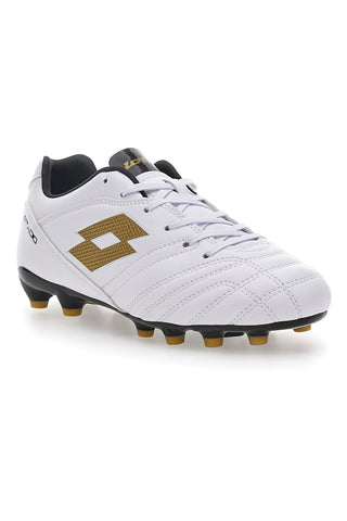 Nogometni čevlji Lotto Stadio 705 FG Jr beli