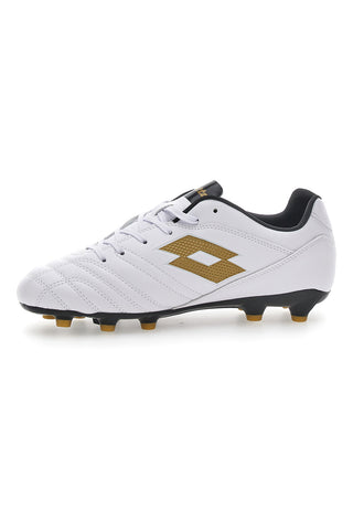 Nogometni čevlji Lotto Stadio 705 FG Jr beli