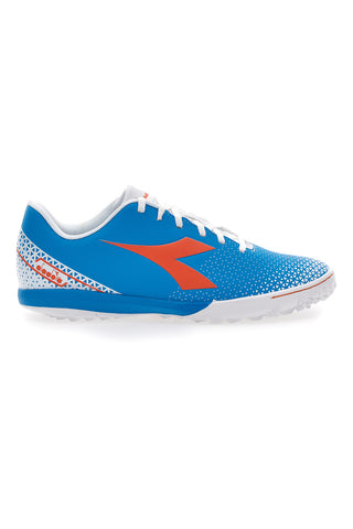 Nogometni čevlji za umetno travo, modri z oranžnim logotipom  Diadora Pichichi 6 Tfr