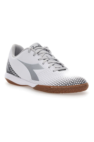 Bele čevlje za dvoranski nogomet z logotipom Silver Diadora Pichichi 6 Idr