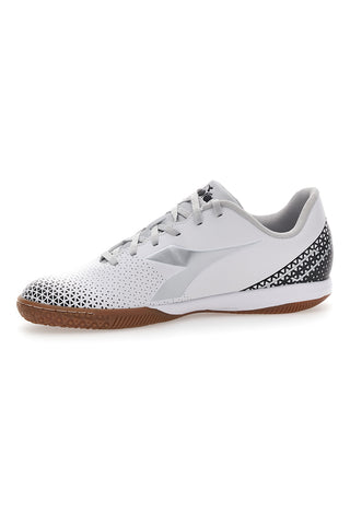 Bele čevlje za dvoranski nogomet z logotipom Silver Diadora Pichichi 6 Idr