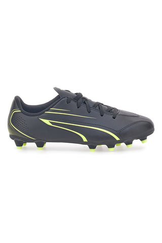 Črni nogometni čevlji za fante Puma Vitoria FG/AG Jr