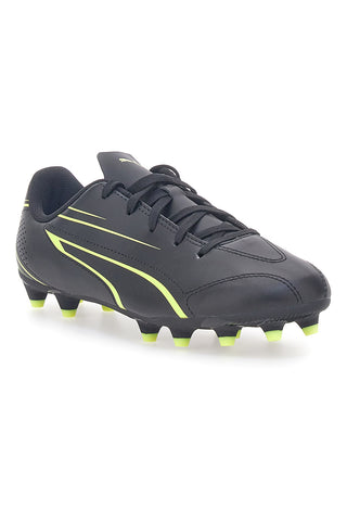 Črni nogometni čevlji za fante Puma Vitoria FG/AG Jr