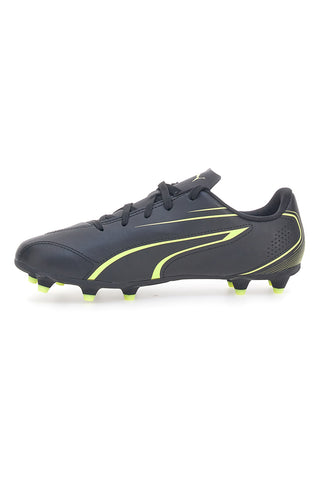 Črni nogometni čevlji za fante Puma Vitoria FG/AG Jr