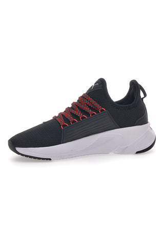 Črni in rdeči športni copati Puma Softride Premier Slip-On JR