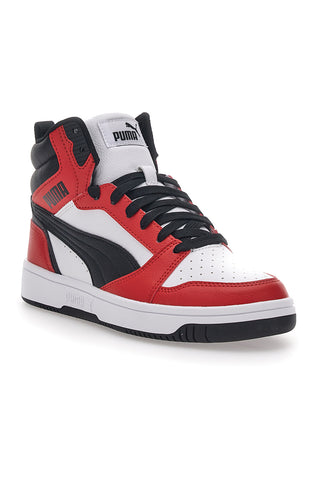 Mid-Cut superge z vezalkami Puma Rebound V6 Mid JR