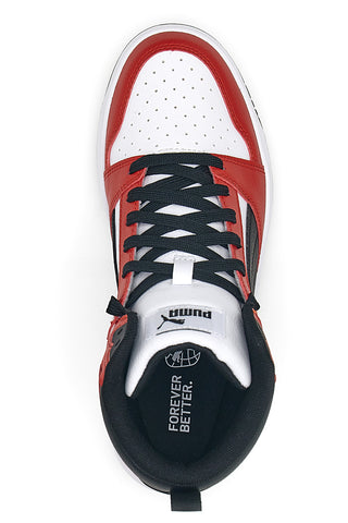 Mid-Cut superge z vezalkami Puma Rebound V6 Mid JR