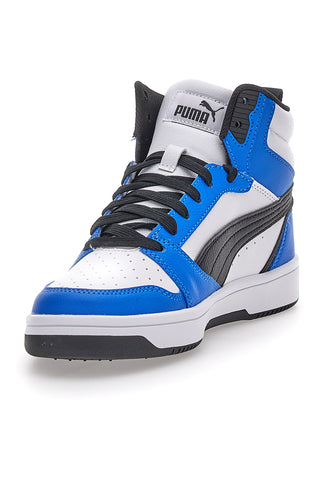 Bele in modre superge Puma Rebound V6 Mid Jr