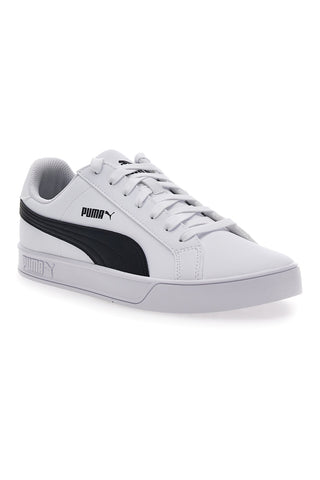 Bele superge z logotipom Puma Smash Vulc na strani