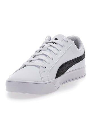 Bele superge z logotipom Puma Smash Vulc na strani