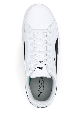 Bele superge z logotipom Puma Smash Vulc na strani