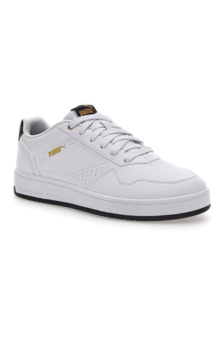 Bele superge z vezalkami Puma Court Classic