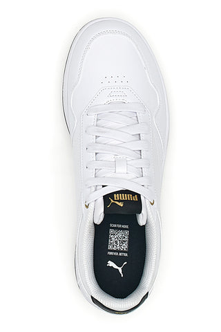 Bele superge z vezalkami Puma Court Classic