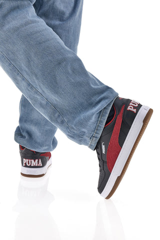 Črni športni copati z bočnim vrvico Puma Caven 2 Retro