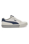 Bele superge z modrimi detajli za moške Puma Court Classic Vulc FS