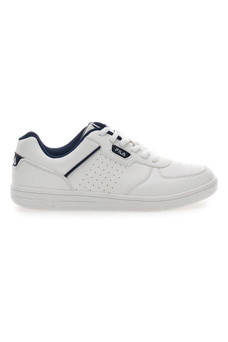 Bele superge z modrim profilom Fila Court Teens