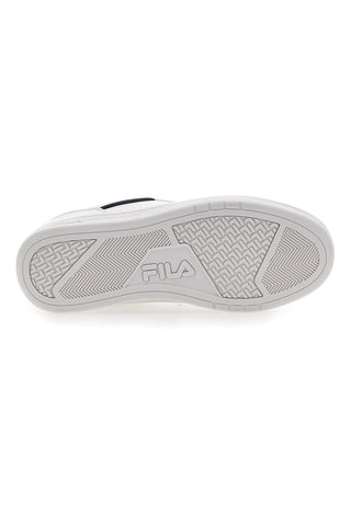 Bele superge z modrim profilom Fila Court Teens