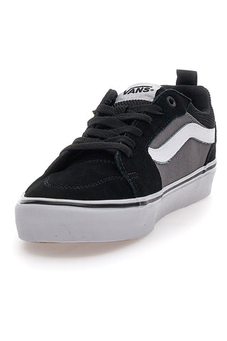 Črni skate čevlji z vezalkami Vans Filmore