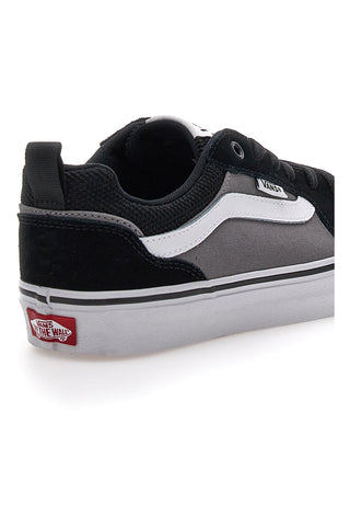 Črni skate čevlji z vezalkami Vans Filmore