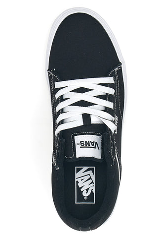 Črni superge z vezalkami Vans Seldan