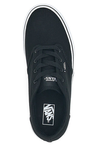 Črni platneni supergi Vans Atwood