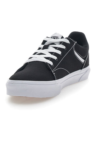Črni platneni supergi Vans Seldan