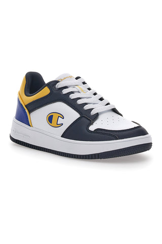 Bele in črne superge z vezalkami Champion Rebound 2.0 Low