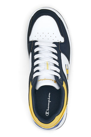 Bele in črne superge z vezalkami Champion Rebound 2.0 Low