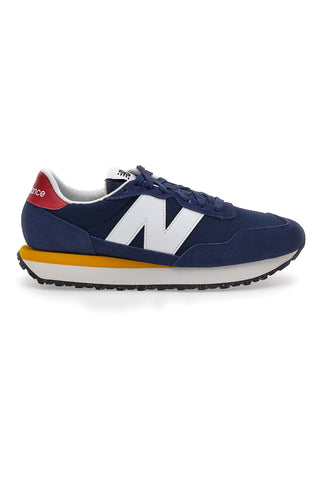 Modri športni copati z barvnimi detajli New Balance 237