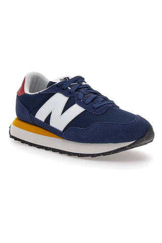Modri športni copati z barvnimi detajli New Balance 237
