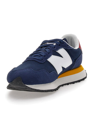 Modri športni copati z barvnimi detajli New Balance 237