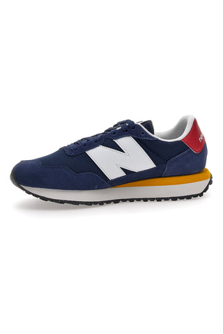 Modri športni copati z barvnimi detajli New Balance 237