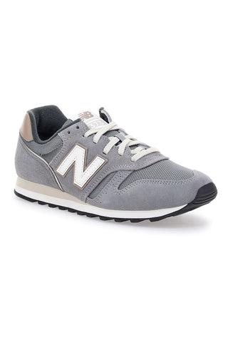 Sive superge z vstavki iz pravega usnja New Balance 373