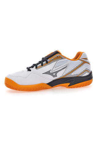 Beli in oranžni čevlji za padel Mizuno Breakshot 4 Padel