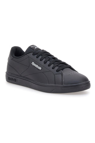 Črni športni copati z kontrastnim logotipom za moške Reebok Court Clean