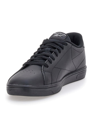 Črni športni copati z kontrastnim logotipom za moške Reebok Court Clean
