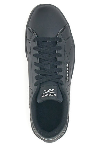 Črni športni copati z kontrastnim logotipom za moške Reebok Court Clean