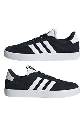 Črni usnjeni superge Adidas VL Court 3.0