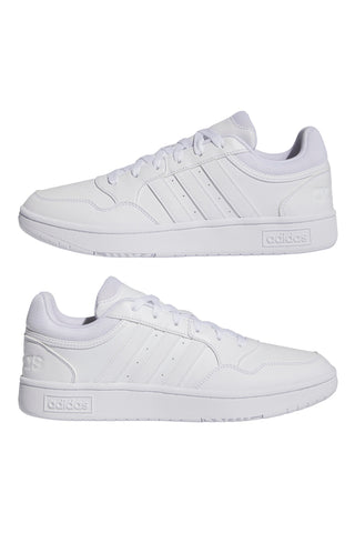 Bele superge z vezalkami Adidas Hoops 3.0