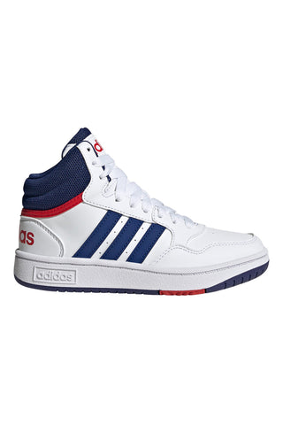 Visoke bele superge Adidas Hoops 3.0 Mid K