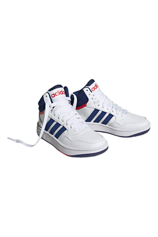 Visoke bele superge Adidas Hoops 3.0 Mid K