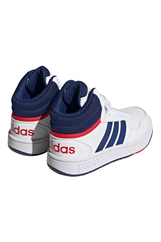 Visoke bele superge Adidas Hoops 3.0 Mid K