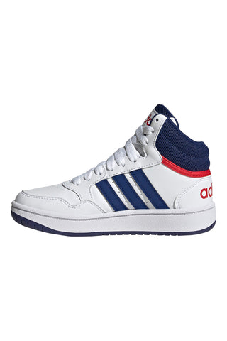 Visoke bele superge Adidas Hoops 3.0 Mid K