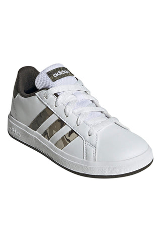Bele in kamuflažne superge Adidas Grand Court 2.0 K