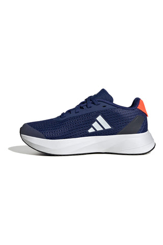 Modri športni copati z zavezovanjem na strani Adidas Duramo