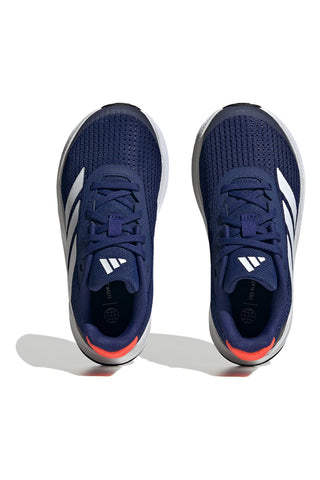 Modri športni copati z zavezovanjem na strani Adidas Duramo