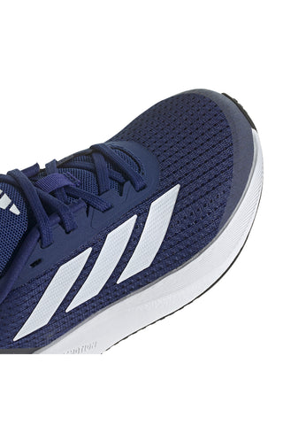 Modri športni copati z zavezovanjem na strani Adidas Duramo
